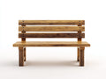 Banc de jardin en bois naturel 150x55x85 cm - extérieur - style rustique